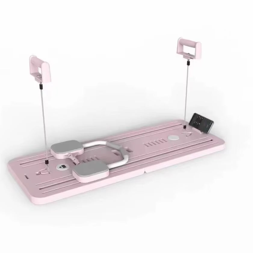 Commercial Home 5-In-1 Pilates Sliding Board Timer Equipment Multi-Functional Foldable Shaping Board Sports/Exercise Steel Foam