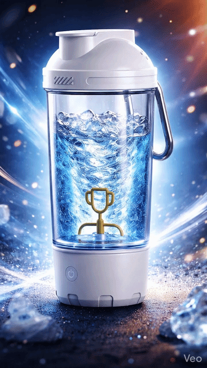 Custom LOGO 600ML Automatic Protein Shaker Bottle Self Stirring Bottle Mini Electric Protein Shaker Gym Sport Water Bottle
