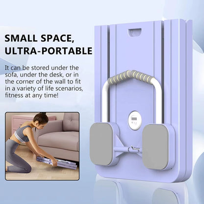 Commercial Home 5-In-1 Pilates Sliding Board Timer Equipment Multi-Functional Foldable Shaping Board Sports/Exercise Steel Foam