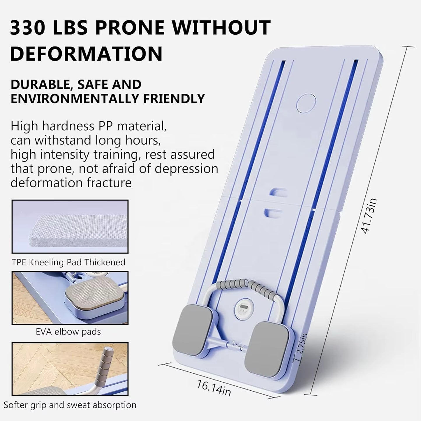 Commercial Home 5-In-1 Pilates Sliding Board Timer Equipment Multi-Functional Foldable Shaping Board Sports/Exercise Steel Foam
