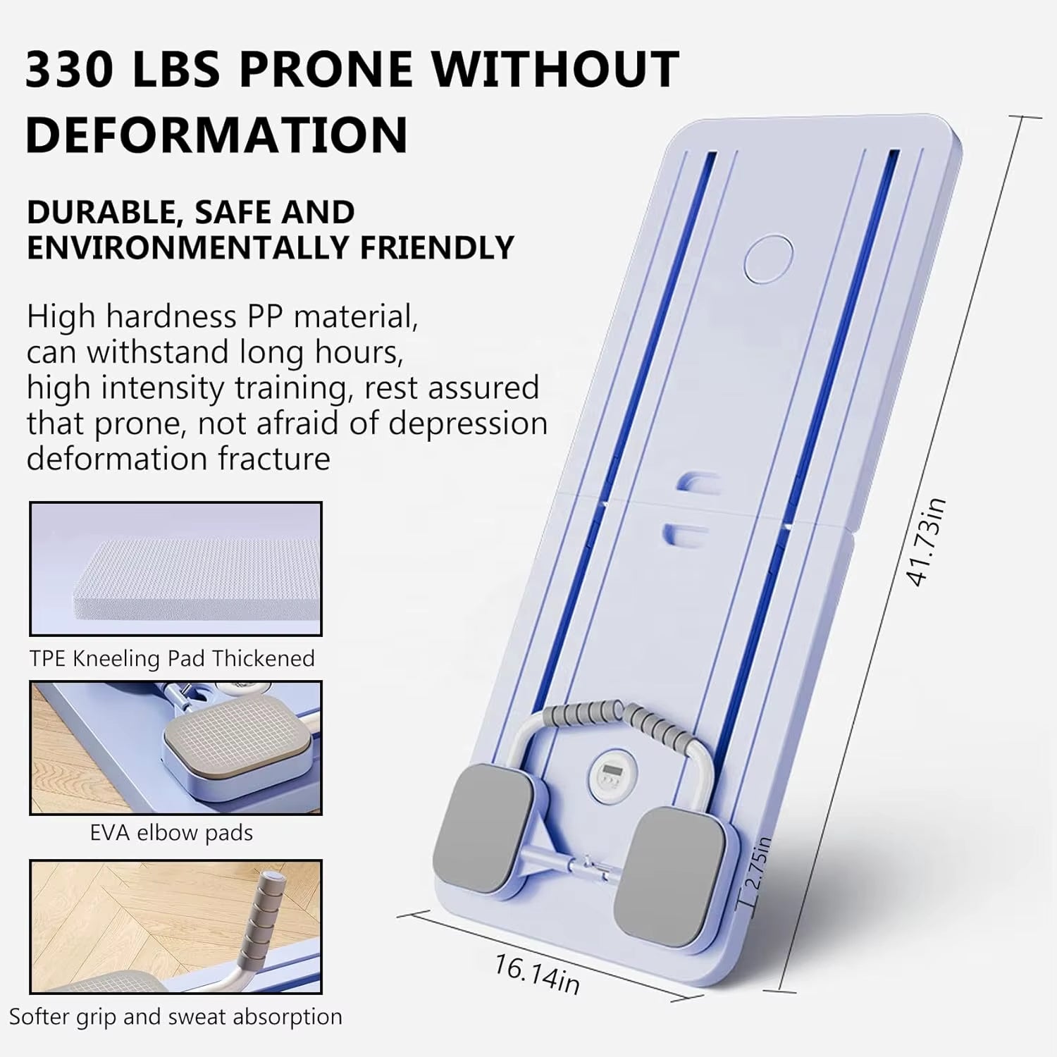 Commercial Home 5-In-1 Pilates Sliding Board Timer Equipment Multi-Functional Foldable Shaping Board Sports/Exercise Steel Foam
