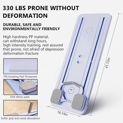 Commercial Home 5-In-1 Pilates Sliding Board Timer Equipment Multi-Functional Foldable Shaping Board Sports/Exercise Steel Foam